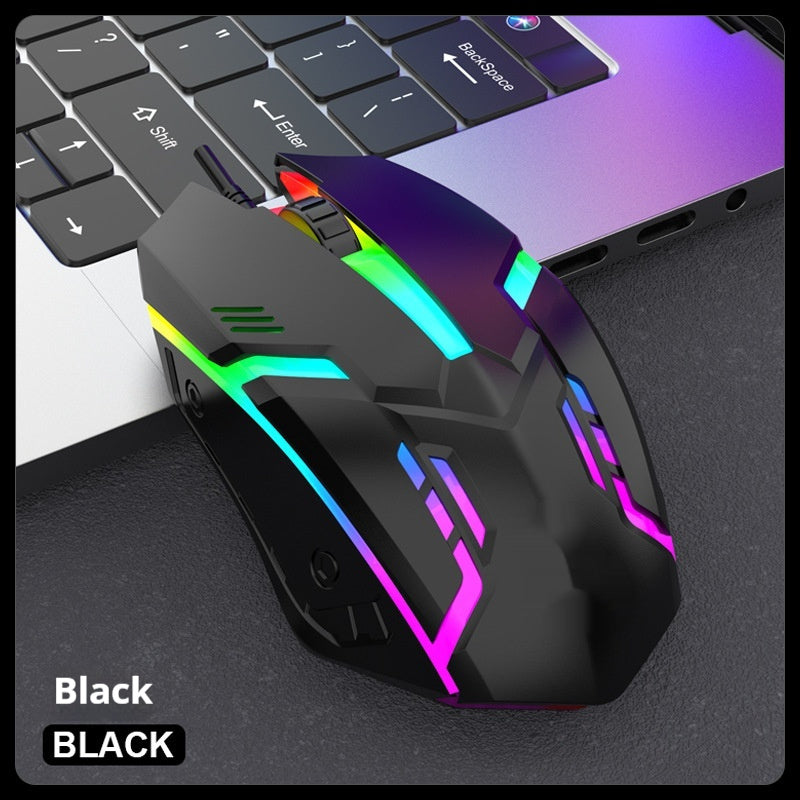 E-sports Weighted Wired Mouse USB Laptop Game Large Mouse