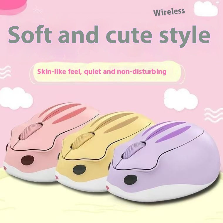 Hamster Wireless Universal Mute Mouse