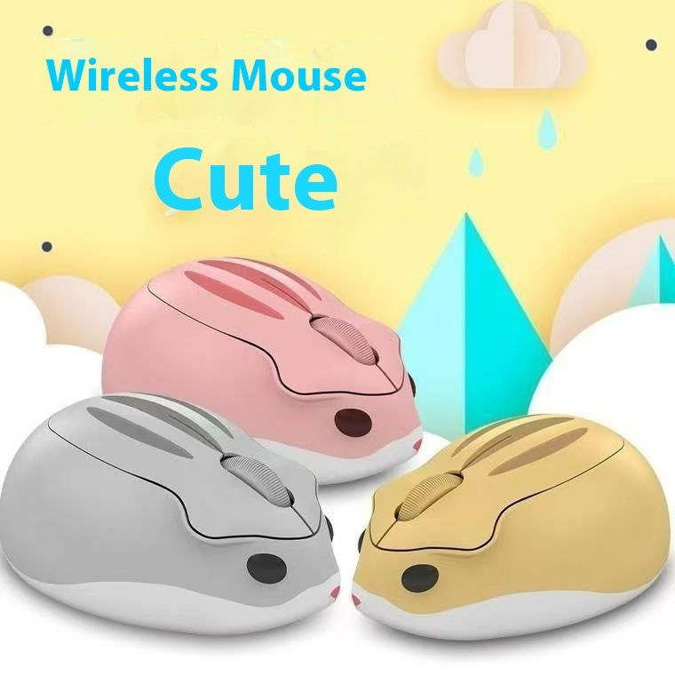Hamster Wireless Universal Mute Mouse