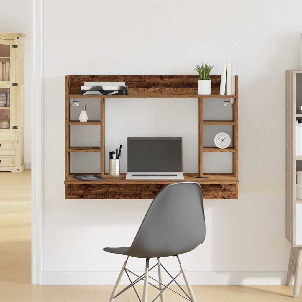 wall-mounted desk 105x wood composite   wall-mounted desk 105x wood composite